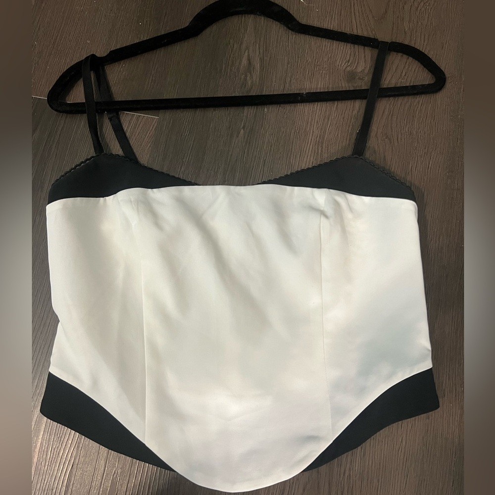 White fox corset